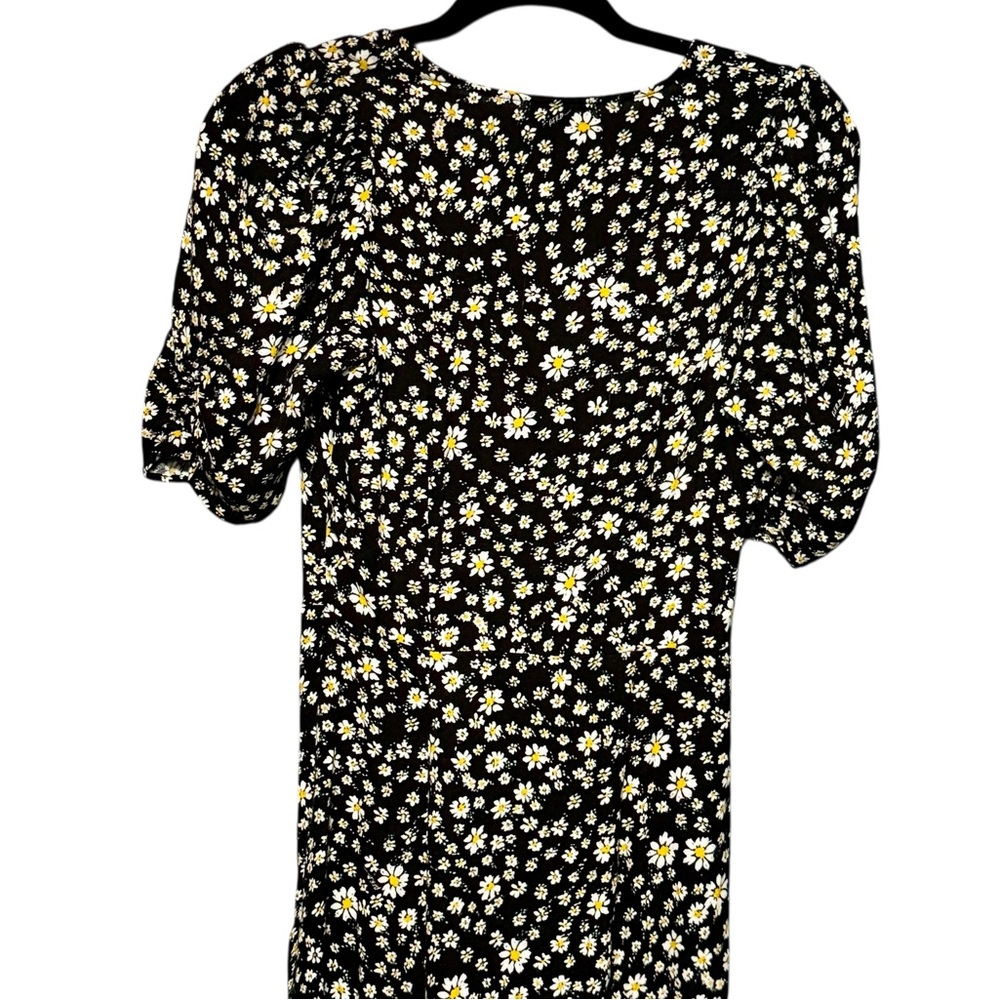 AFRM Macy Daisy Ditsy Floral Print Shirred Maxi 90s Y2K Puff Sleeve Dress - Picture 7 of 13